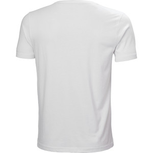 Camiseta Masculina 2021 Helly Hansen Litoral 30354 - Branca